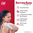 Organic British Rose Bodywash 300ml - Alif Naturals