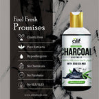 Organic Charcoal Bodywash 300ml - Alif Naturals