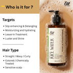 Fermented Rice Water - Shampoo and Leave in Conditioner Set - Made in U.A.E
