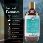 Oud Al Burhan Premium Bodywash | 300ML - Alif Naturals