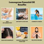 Lemongrass Essential Oil 30ml - Alif Naturals