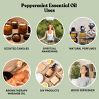 Peppermint Essential Oil 30ml - Alif Naturals