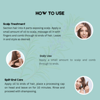 Intense Gro scalp and hair-strengthening oil | 100 Ml - Alif Naturals