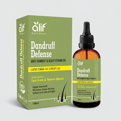 Dandruff Defense Hair Oil | 100 ML - Alif Naturals