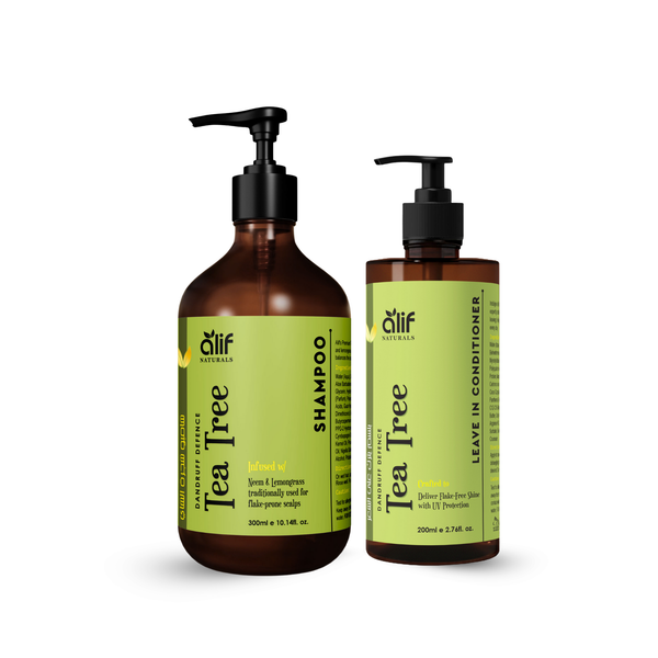 Tea Tree - Shampoo and Leave in Conditioner Set - Made in U.A.E