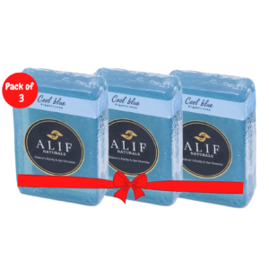Cool Blue Soap PACK OF 3 - Purify, Moisturize, Refresh