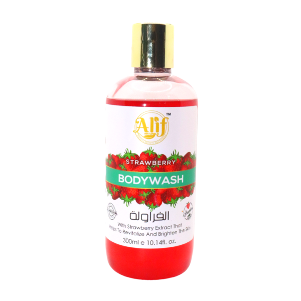 Strawberry BODY WASH LUXURIOUS FEELING DUBAI SHOWER GEL BEST PRODUCT THE BODY WASH THE BODY SHOP